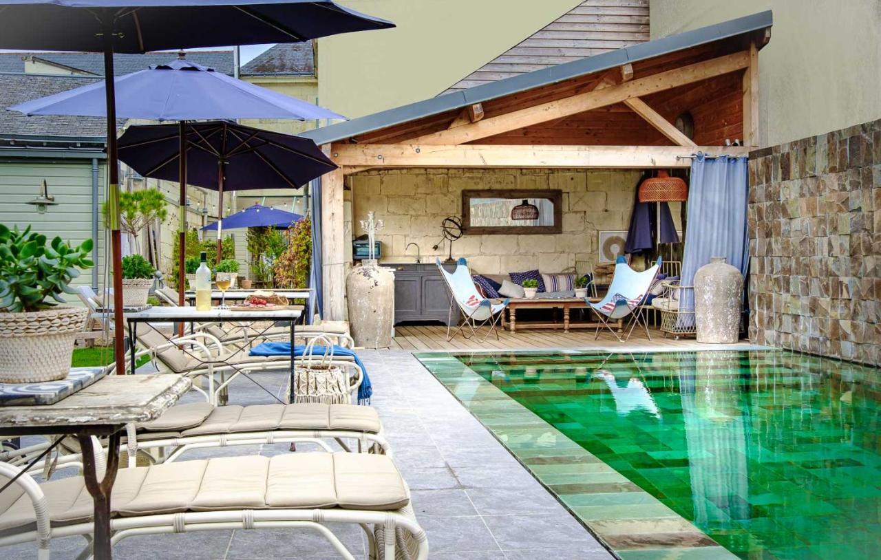 La Marine De Loire Hotel & Spa Montsoreau Exteriér fotografie